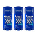 Arrid XX Extra Extra Dry Solid Antiperspirant Deodorant – Cool Shower (Pack of 3)