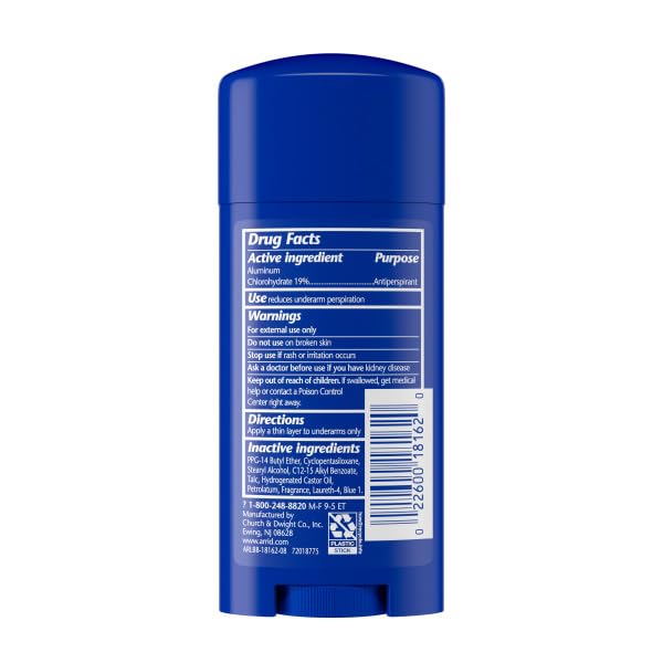Arrid XX Extra Extra Dry Solid Antiperspirant Deodorant – Cool Shower (Pack of 3)