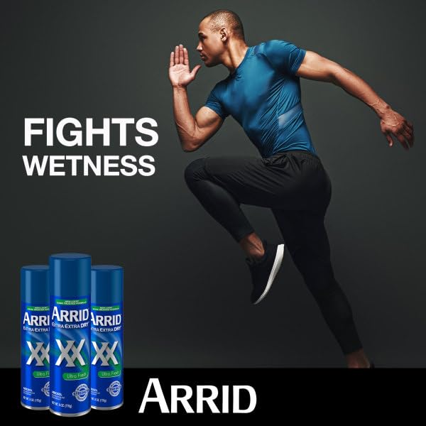 ARRID XX Ultra Clear Anti-Perspirant Deodorant Spray – Ultra Fresh, Pack of 4 (6 oz each)