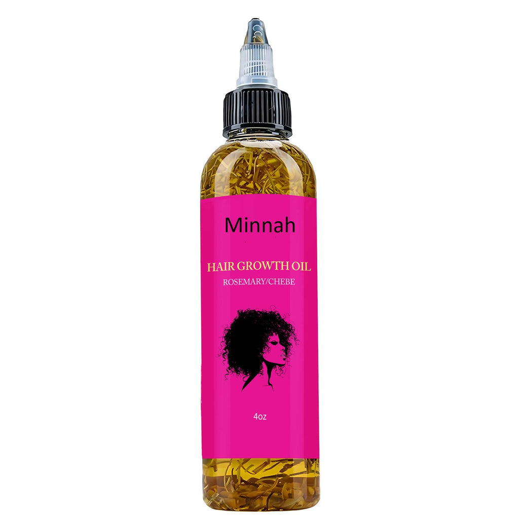 Minnah Hair Growth Oil - Extra Strength Rosemary + Fenugreek | ARSYCHLL