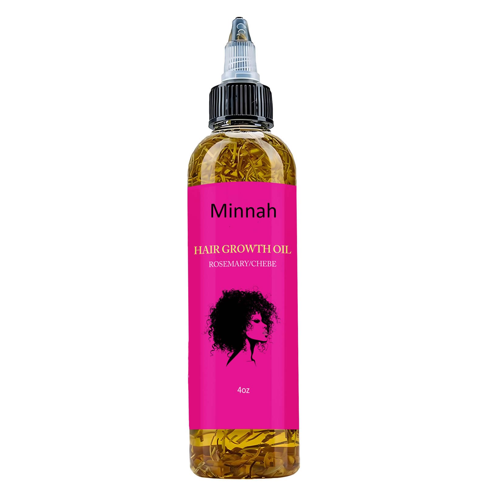 Minnah Hair Growth Oil - Extra Strength Rosemary + Fenugreek | ARSYCHLL