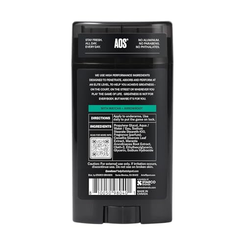 Art of Sport Men’s Antiperspirant with Eucalyptus – Victory Scent, Made with Natural Botanicals | 2.7 oz Pack of 2