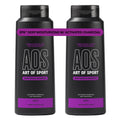 Art of Sport Men's 2-in-1 Body Wash & Shampoo with Activated Charcoal – Defy Scent, Sandalwood | 16 fl oz (Pack of 2)