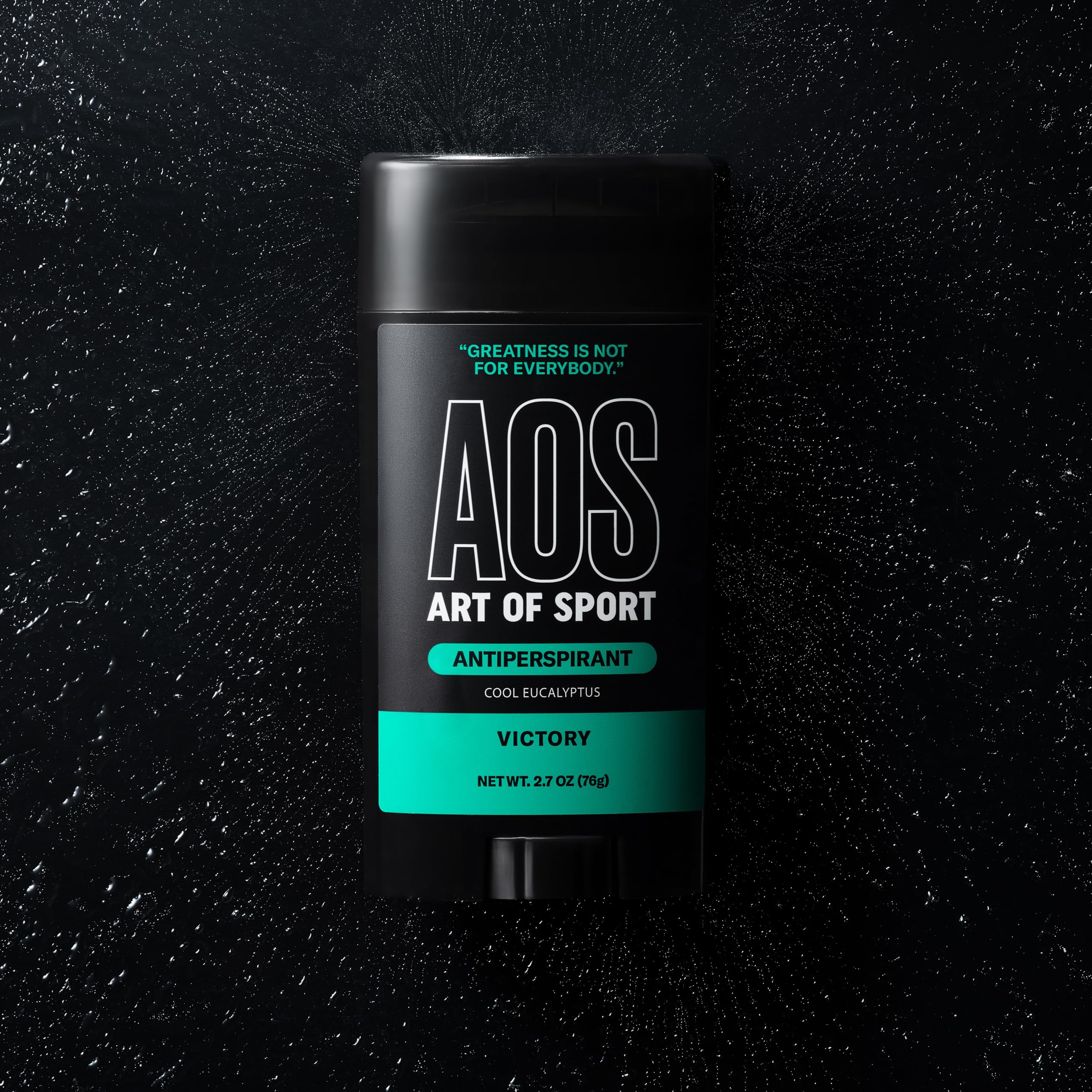 Art of Sport Men’s Antiperspirant with Eucalyptus – Victory Scent, Made with Natural Botanicals | 2.7 oz Pack of 2