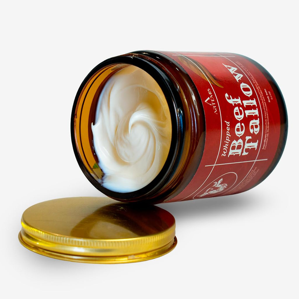 Artemis Beef Tallow Balm – Grass-Fed, All-Natural Moisturizer for Face & Body (6 oz)