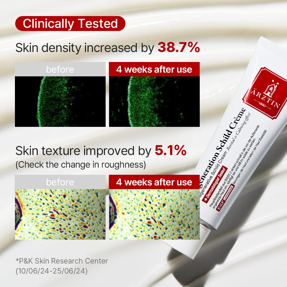 ARZTIN Regenerative Shield Cream – Daily Repair for Sensitive & Anti-Aging Skin (1.8 oz)