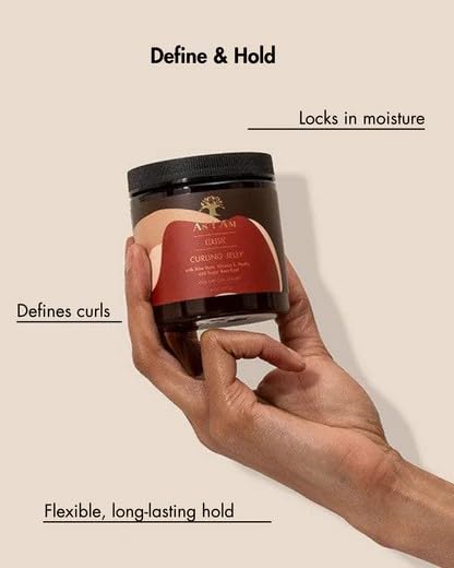 As I Am Curling Jelly, 8 Ounce – Define Curls & Wash-and-Go
