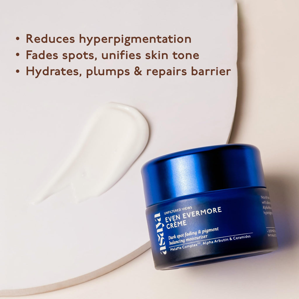 Asaya Ceramides Moisturizer with Alpha Arbutin | Even Tone, Deep Hydration | 1.76 Oz