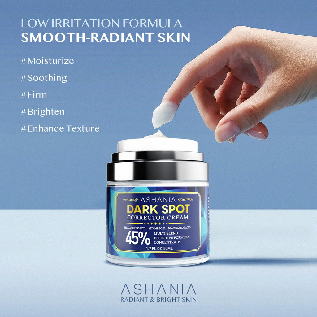 Ashania Dark Spot Corrector – Niacinamide & Vitamin C Serum for Even Skin Tone (1.7 Fl Oz)