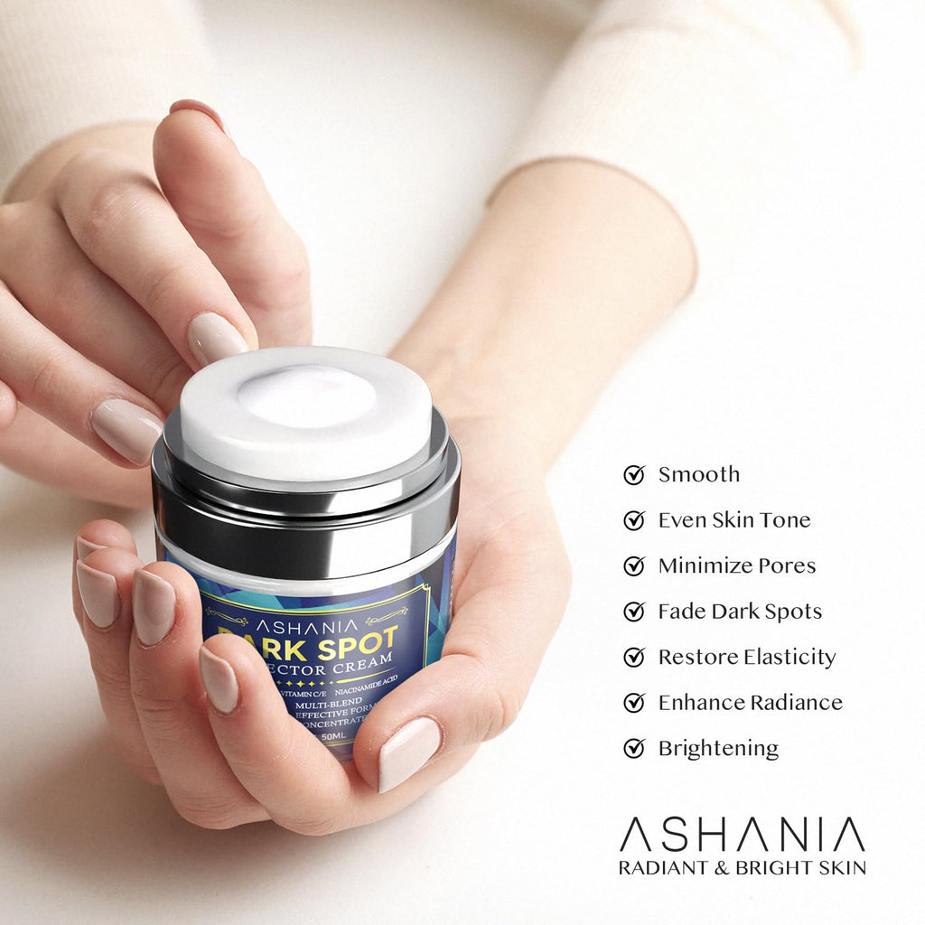 Ashania Dark Spot Corrector – Niacinamide & Vitamin C Serum for Even Skin Tone (1.7 Fl Oz)