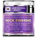Ashania Korean Neck Firming Cream – Deep Neck Wrinkles, Loose Skin, & Décolleté Care | Peptide & Adenosine with Hyaluronic Acid