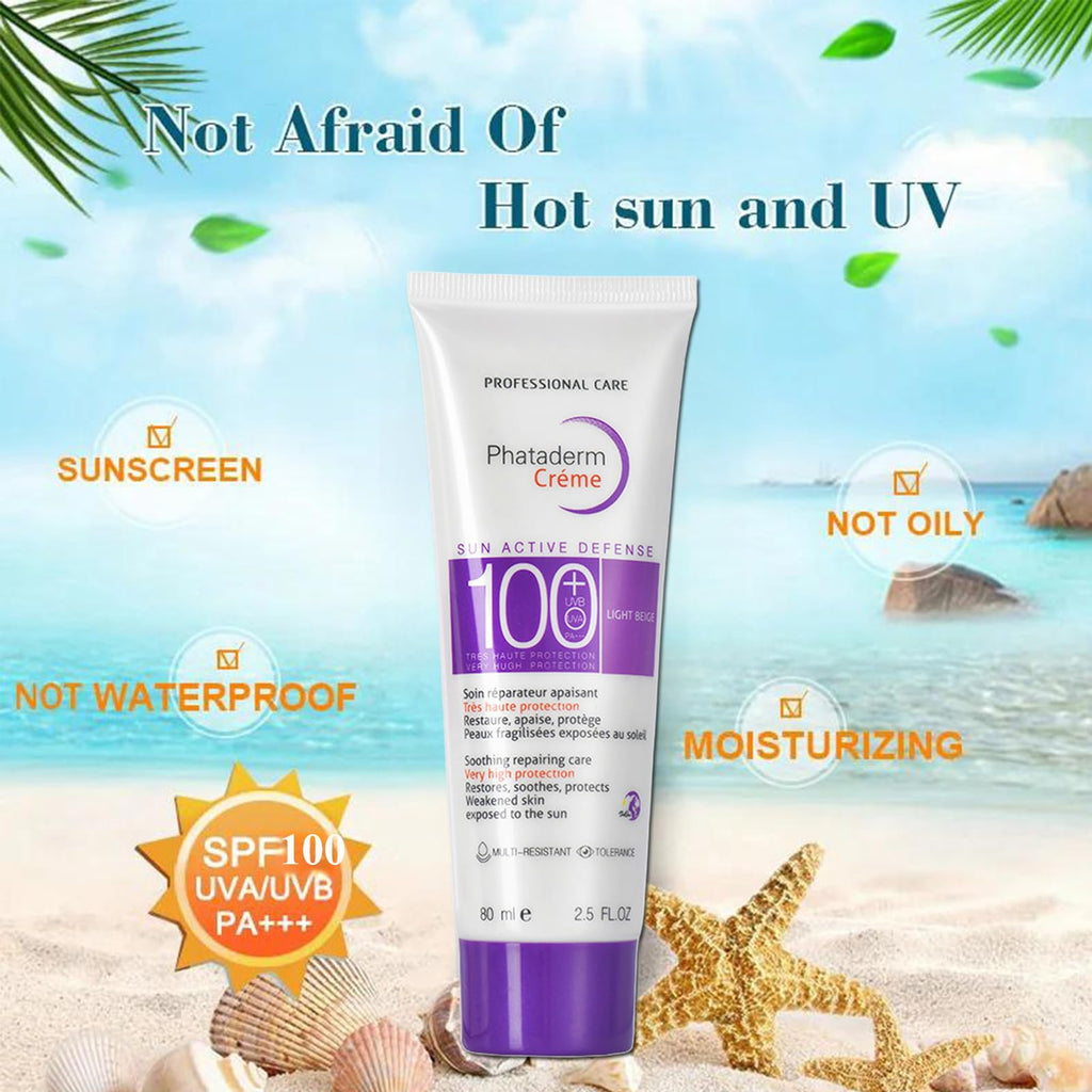 ASMAYSA Sport Sunscreen SPF 100 – High SPF Face & Body, Waterproof, Non-Greasy