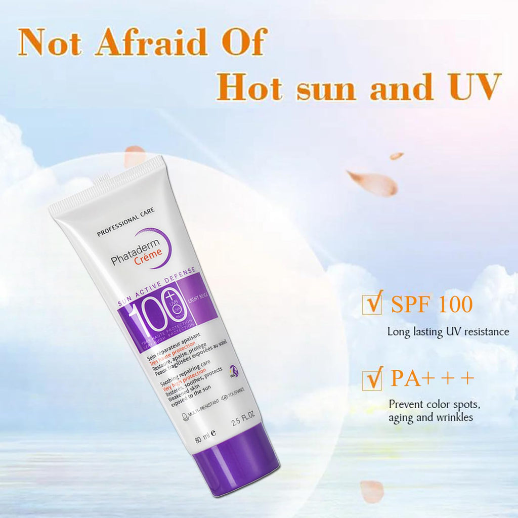 ASMAYSA Sport Sunscreen SPF 100 – High SPF Face & Body, Waterproof, Non-Greasy