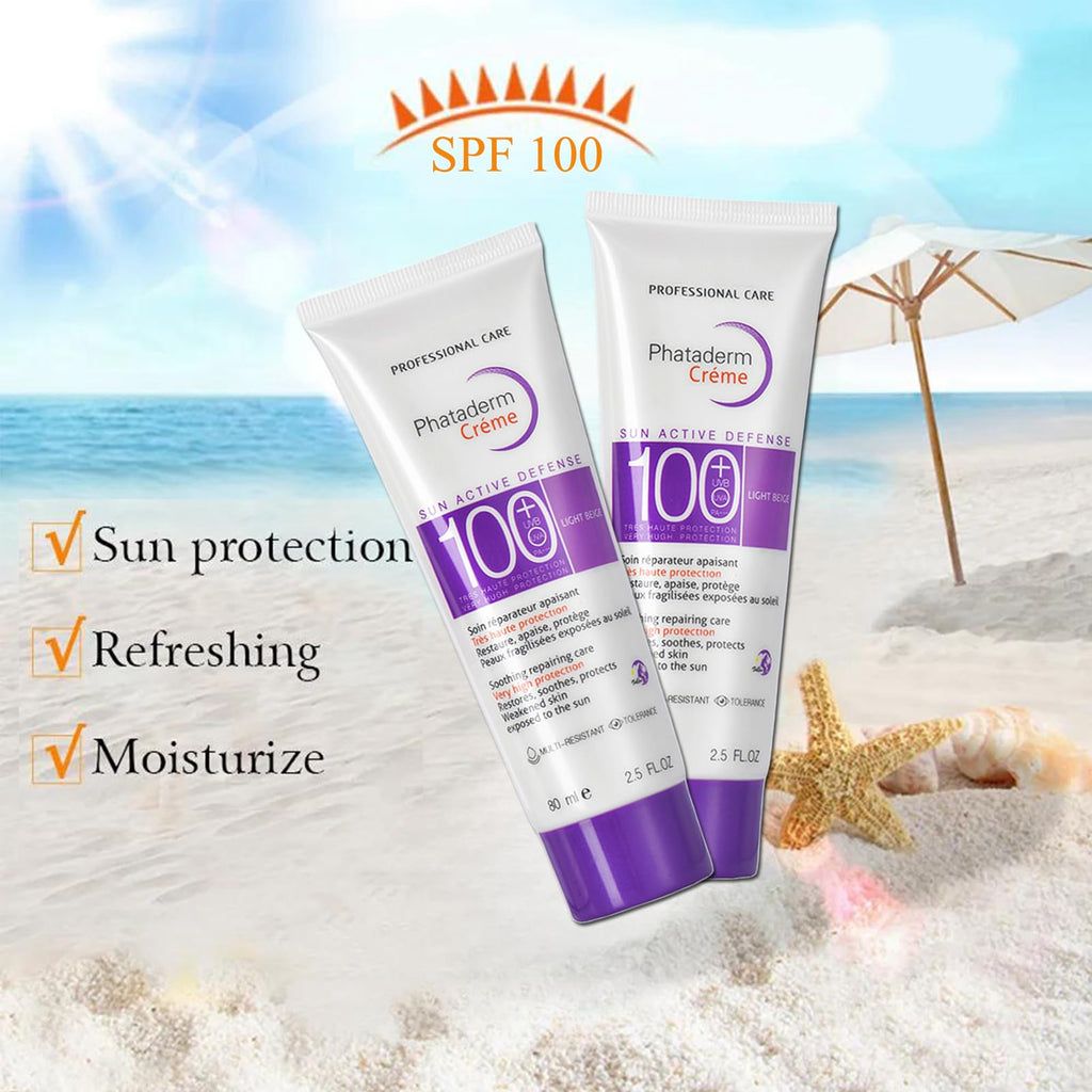 ASMAYSA Sport Sunscreen SPF 100 – High SPF Face & Body, Waterproof, Non-Greasy