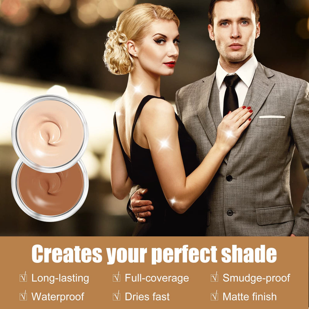 Asomooh Tattoo Cover-Up Concealer – Waterproof, Adjustable, Long-Lasting for Tattoos, Scars & Blemishes (1 Pack)