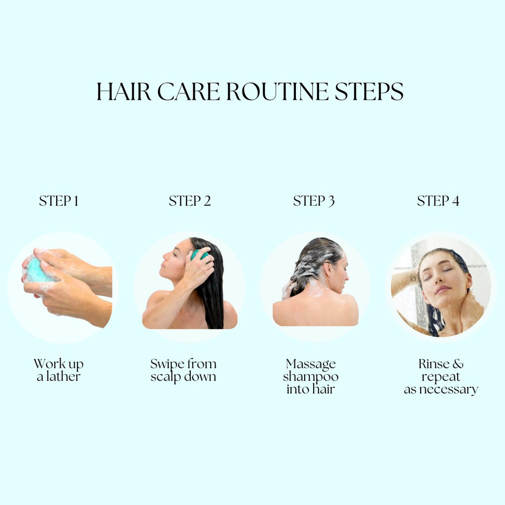 Aspen Kay Naturals Solid Shampoo Bar – Rosemary & Peppermint, 3 oz | Sulfate-Free & Vegan