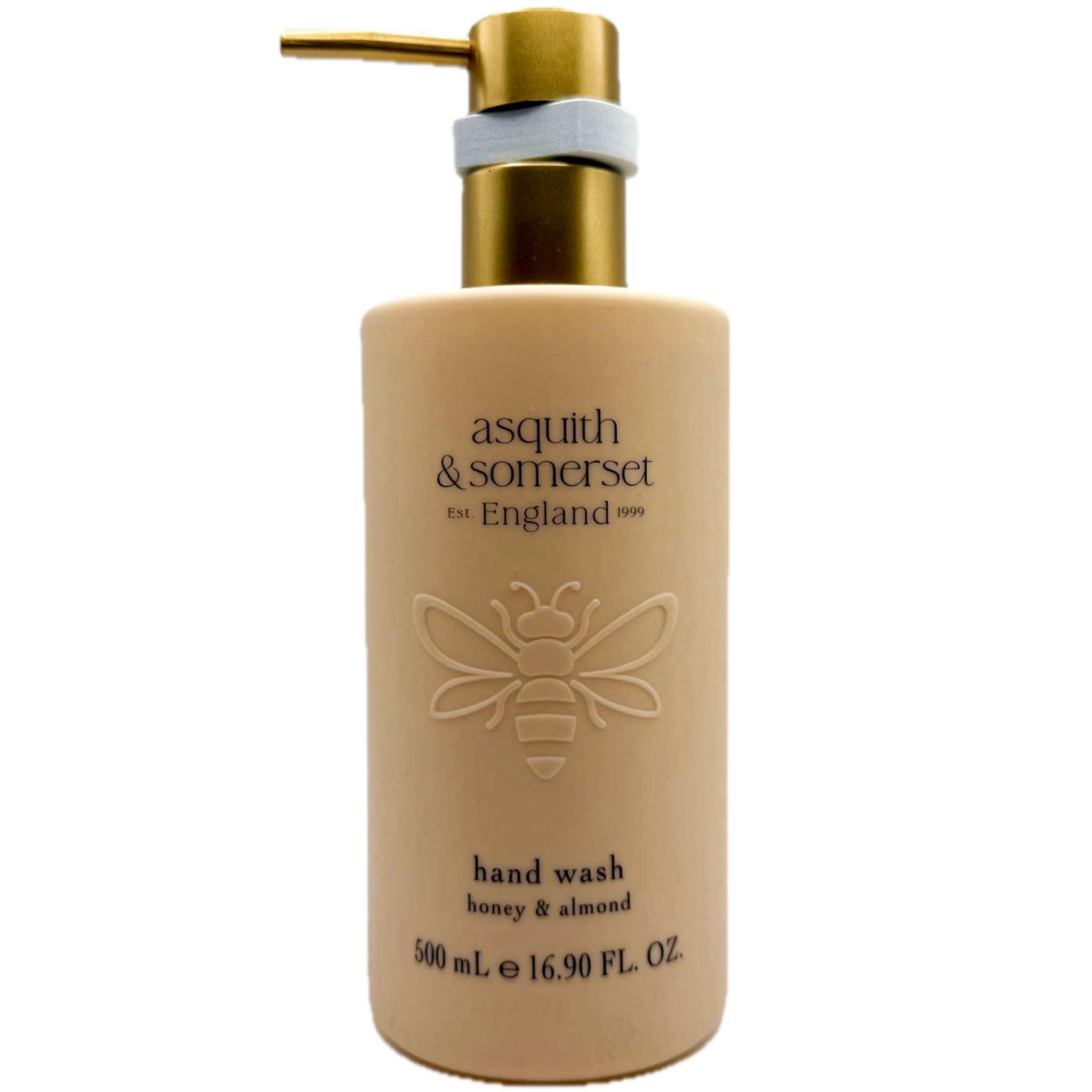 Asquith & Somerset Honey & Almond Hand Wash – 500 mL with Gold Pump