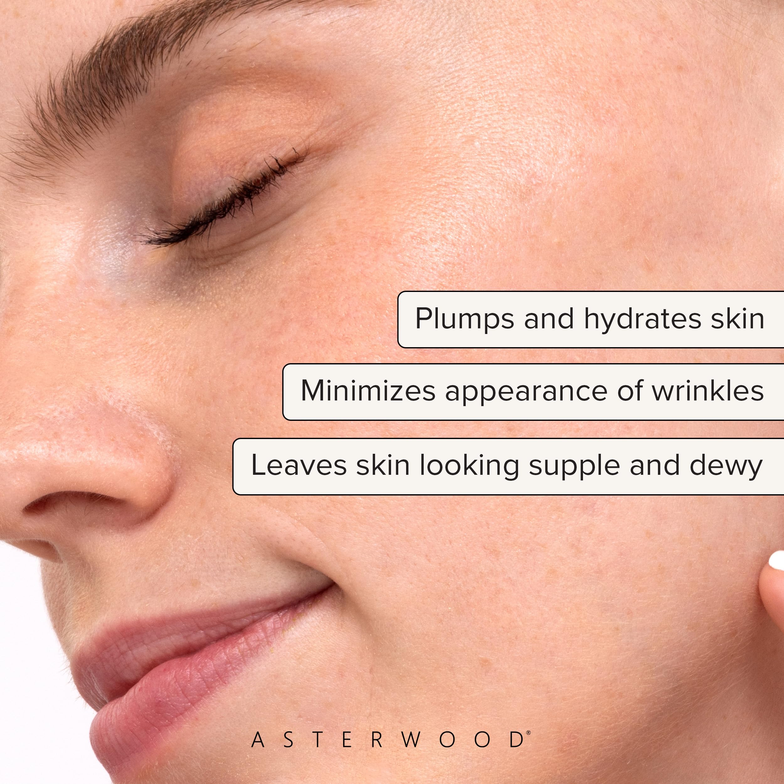 Asterwood Hyaluronic Acid Serum for Face – Fragrance-Free Hydration, Plumping & Anti-Aging | 4 Fl Oz