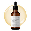 Asterwood Triple Repair Serum – Matrixyl 3000 + Argireline + Vitamin C + Hyaluronic Acid | Fragrance-Free, 2 oz