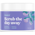 ASUTRA Dead Sea Salt Essential Oil Body Scrub Exfoliator (Soothing Lavender), 16 oz – Ultra Hydrating, Gentle & Moisturizing with Coconut, Lavender & Bergamot Oils