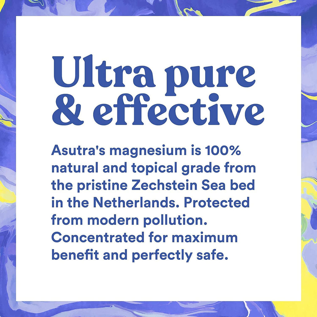 ASUTRA Muscle Pain Relief Cream 3.4 oz – Cooling Menthol, Magnesium & Arnica Oil