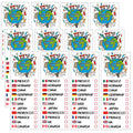 ASVP Shop Drinking Around The World: Pack of 12 Tattoos for Epcot