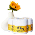 At Last Naturals MSM Cream – Hydrating Face Moisturizer, 3-Pack