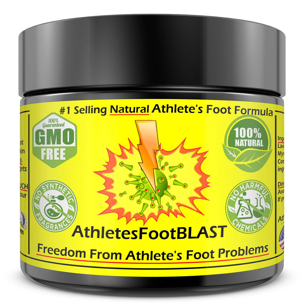 AthletesFootBLAST Plant-Based Foot Cream | Extra Strength Relief Balm