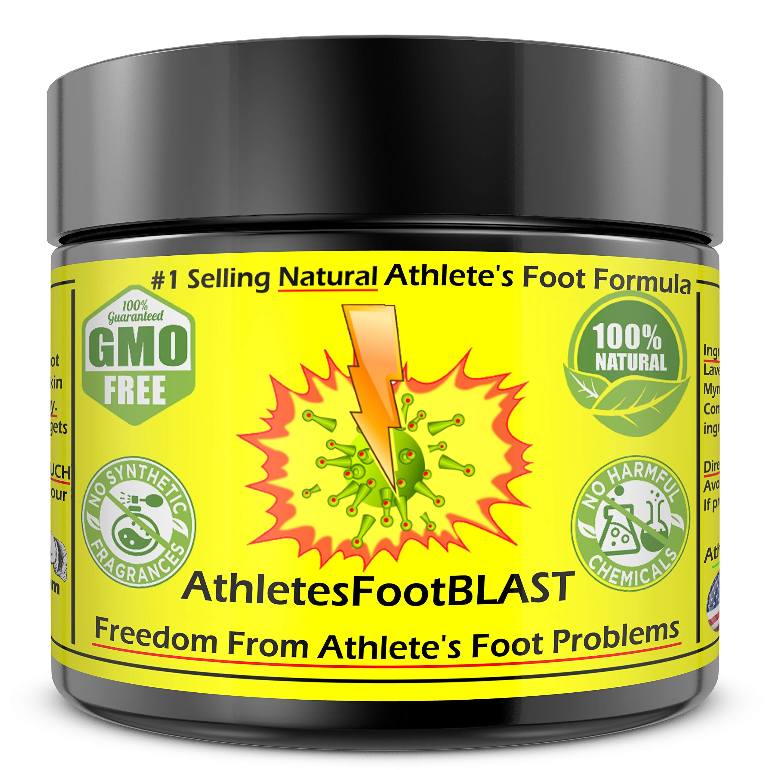 AthletesFootBLAST Plant-Based Foot Cream | Extra Strength Relief Balm