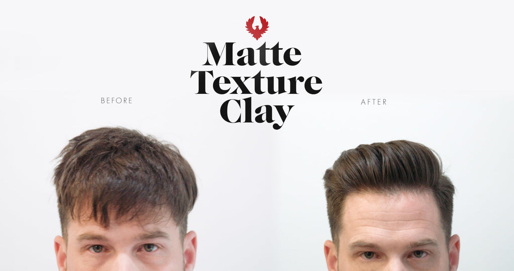 Atlas Matte Texture Clay – Lightweight Whipped Hair Clay, No Shine, Medium to Firm Hold (2.4 oz)