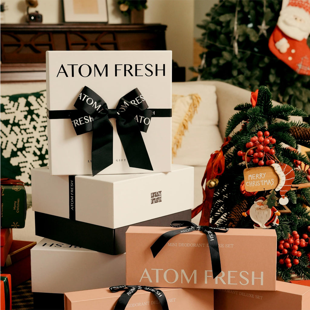 Atom Fresh Laboratory Body Care Gift Set for Women – Clean, Gentle Daily Essentials (Zesty Sage)
