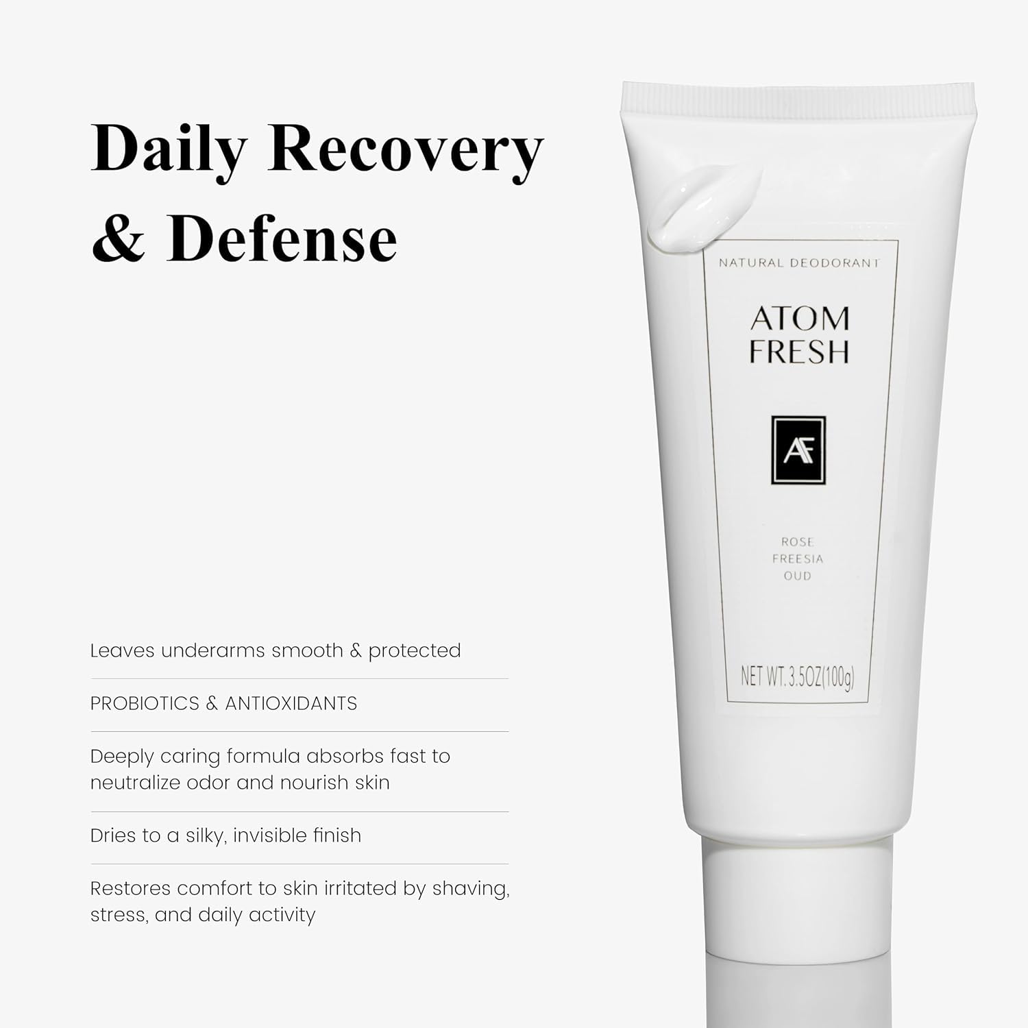 Atom Fresh Laboratory Body Care Gift Set for Women – Clean, Gentle Daily Essentials (Zesty Sage)
