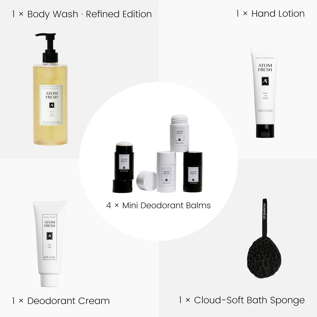 Atom Fresh Laboratory Body Care Gift Set for Women – Sweet Jam Jasmine