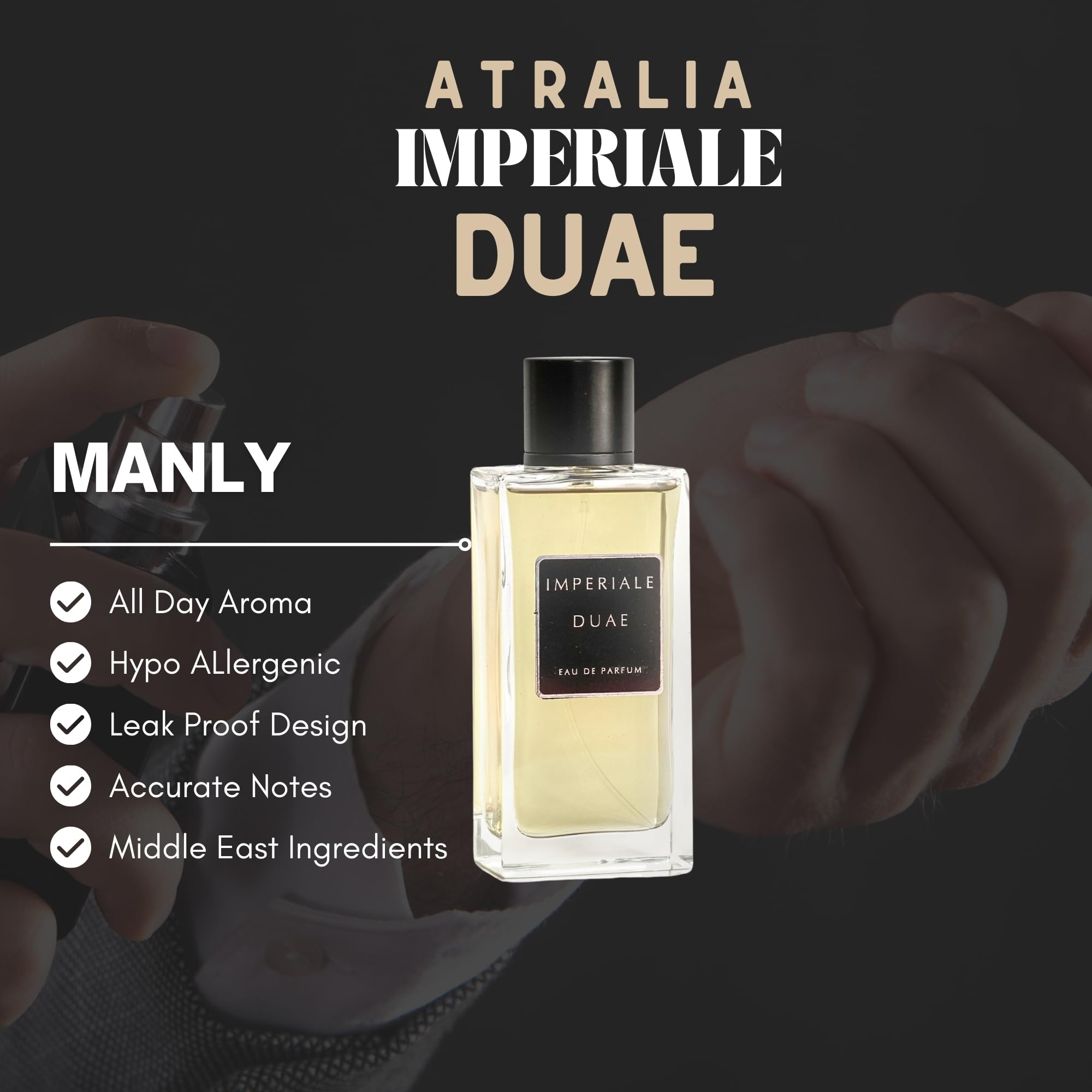 Atralia Imperial Duae – Men’s Middle Eastern Scent | Original EDP | Travel Size
