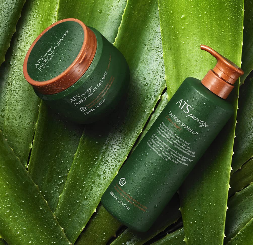 ATS Professional ATS Perstige Calmesh Headspa Shampoo - 600ML, Organic Aloe, Silicone-Free