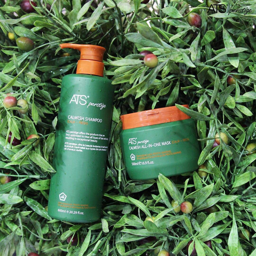 ATS Professional ATS Perstige Calmesh Headspa Shampoo - 600ML, Organic Aloe, Silicone-Free
