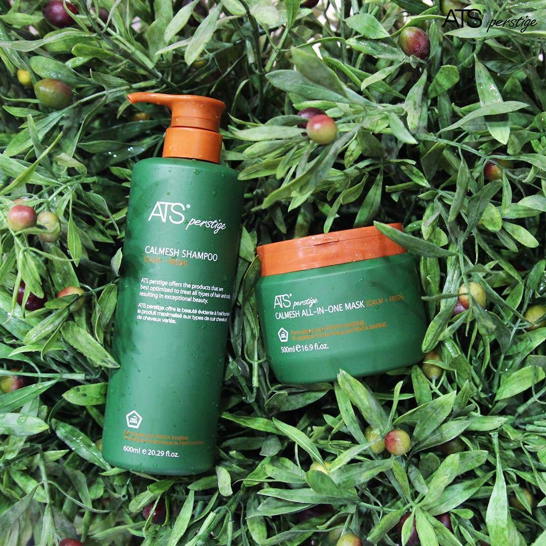 ATS Professional ATS Perstige Calmesh Headspa Shampoo - 600ML, Organic Aloe, Silicone-Free