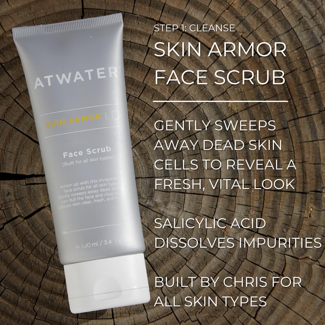ATWATER Midnight Voyage Gift Set — 3-Piece Men’s Skincare Kit for Travel & Daily Hydration