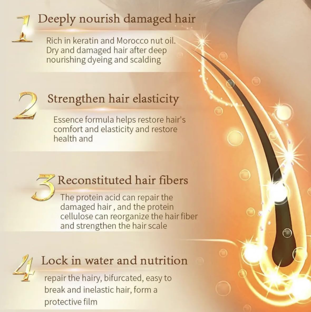 Augeas Argan Oil Hair Mask – Travel-Ready 15ml, 10-Pack
