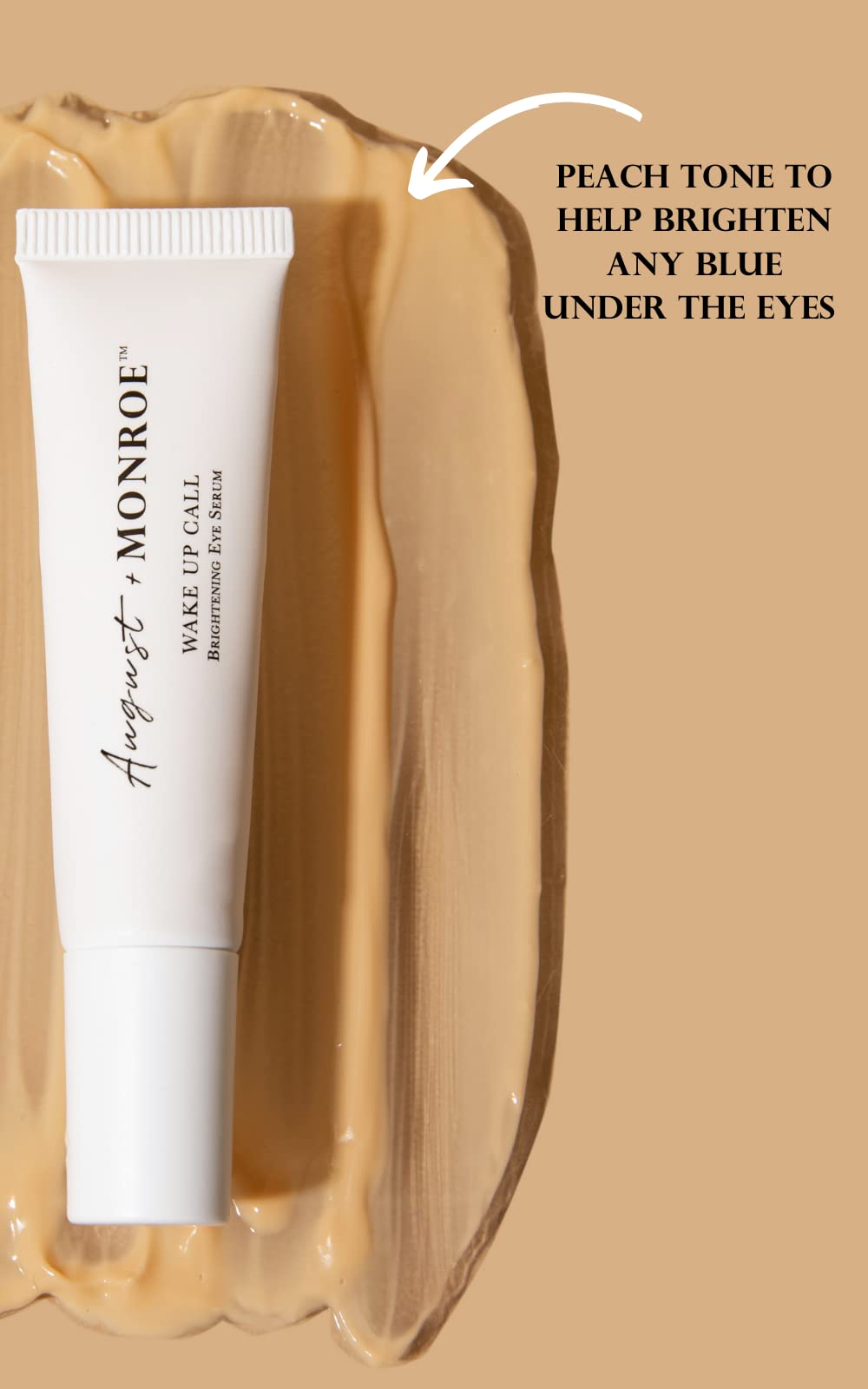 August + Monroe Wake Up Call Under-Eye Serum – Brighten, De-Puff & Hydrate