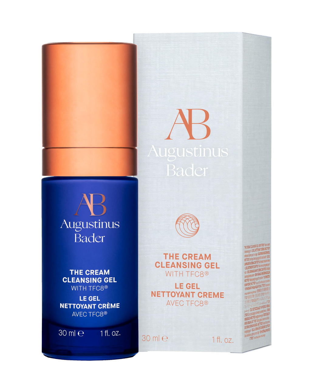 Augustinus Bader The Cream Cleansing Gel – Luxury Gentle Hydrating Cleanser, 30 ml