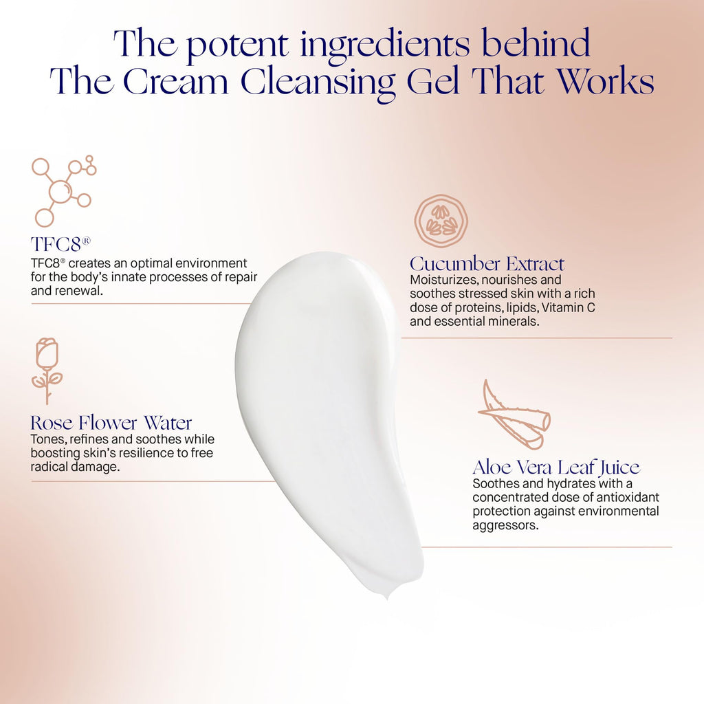 Augustinus Bader The Cream Cleansing Gel – Luxury Gentle Hydrating Cleanser, 30 ml