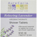 Aura Cacia Aromatherapy Shower Tablets – Relaxing Lavender (3-pack)