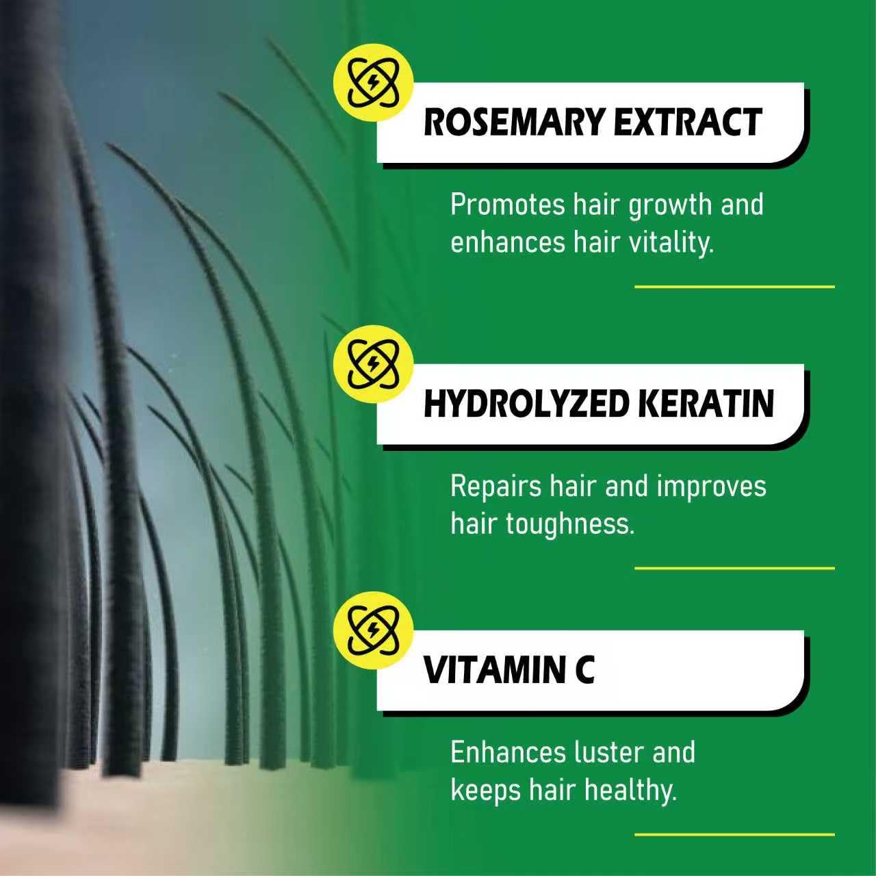 Aureph Kerarose Rosemary Shampoo – Natural Thickening & Strengthening