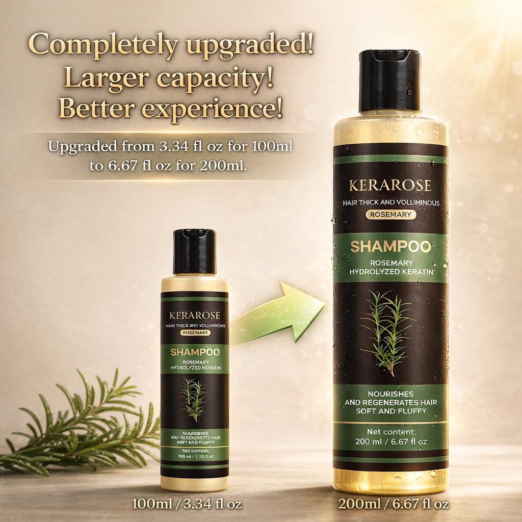 Aureph Kerarose Rosemary Shampoo – Natural Thickening & Strengthening