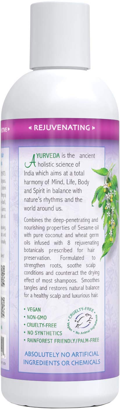 Auromere Ayurvedic Pre-Shampoo Conditioner – Vegan, Cruelty-Free, Non-GMO, Sulfate & Paraben-Free (7 fl oz)