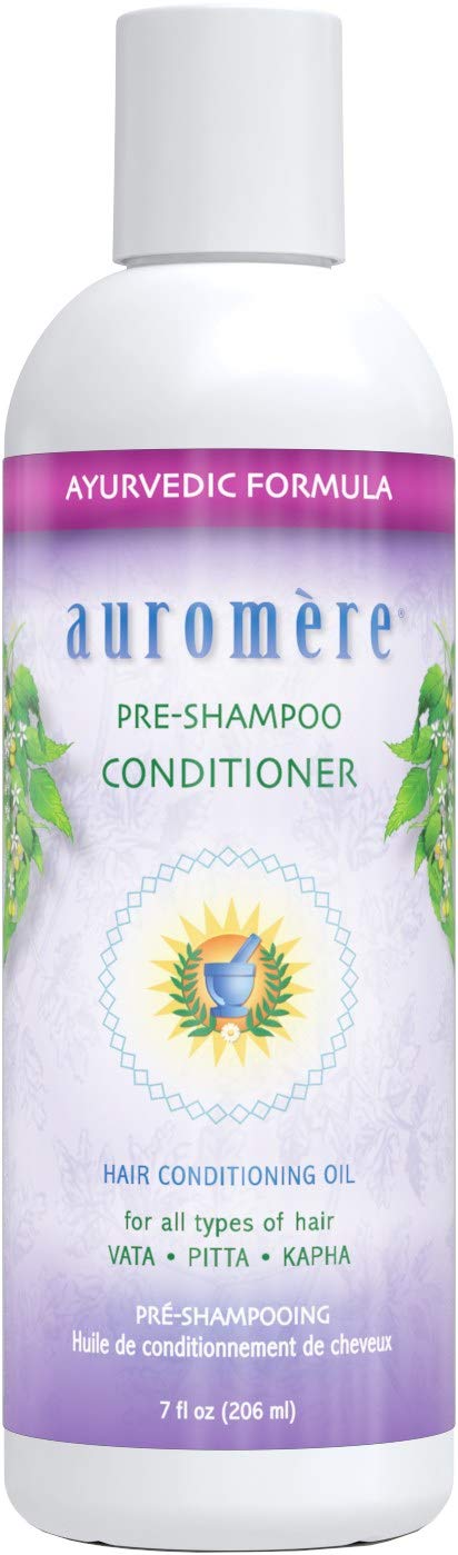 Auromere Ayurvedic Pre-Shampoo Conditioner – Vegan, Cruelty-Free, Non-GMO, Sulfate & Paraben-Free (7 fl oz)