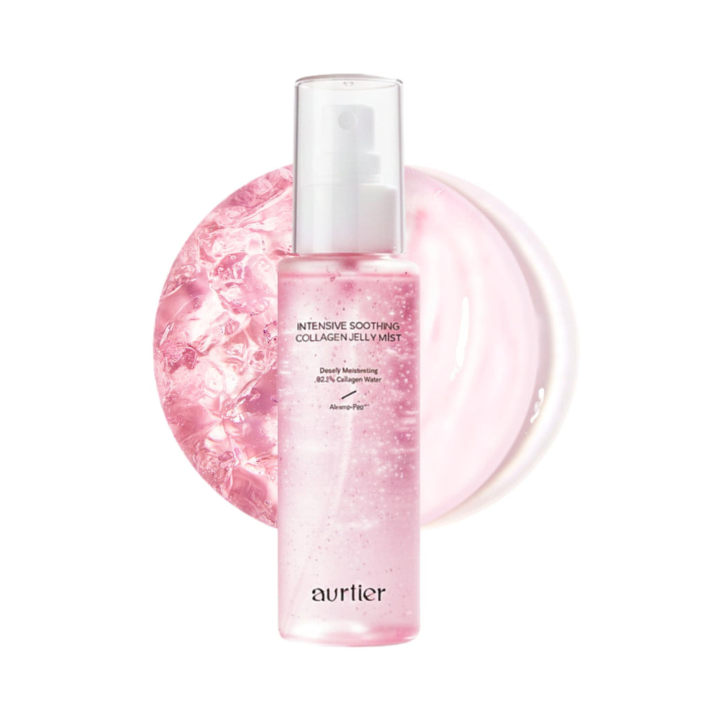 Aurtier Intensive Soothing Collagen Jelly Mist — Deep Hydration & Dewy Glow (3.38 fl oz)