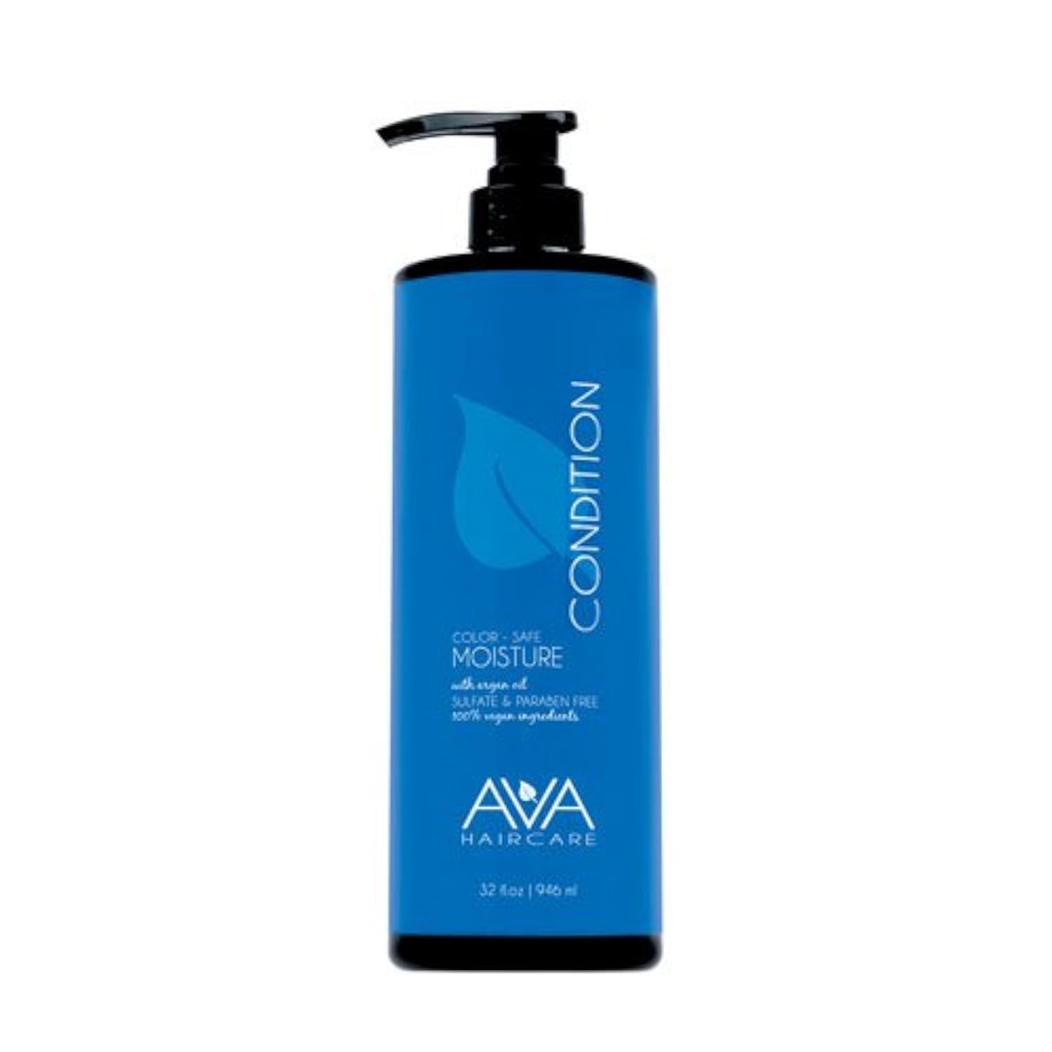 Ava Haircare Moisturizing Conditioner – Vegan, Sulfate Free, Paraben Free, Cruelty Free (33oz)