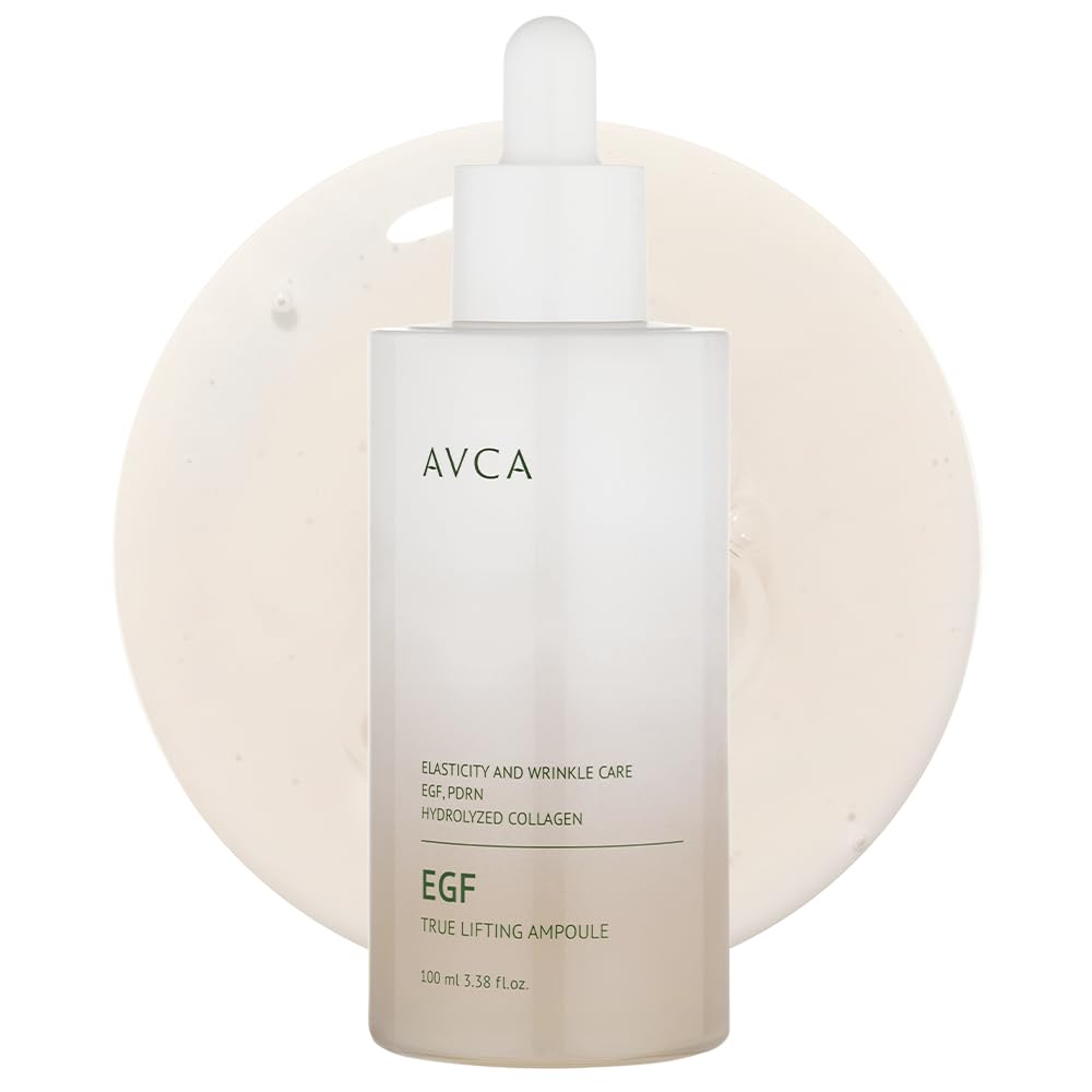 AVCA EGF & PDRN Lifting Serum 100ml – Firming, Hydration & Elasticity Support | K-Beauty